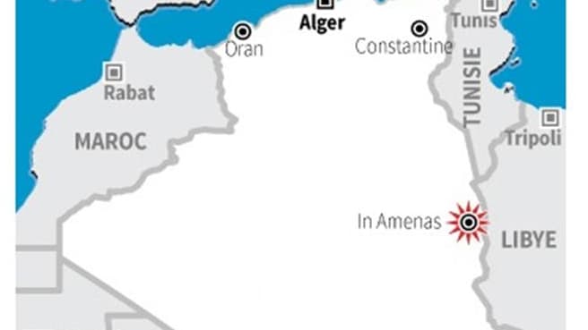 5 Japonais et un Français ont été enlevés vers In Amenas, dans le sud de l'Algérie.