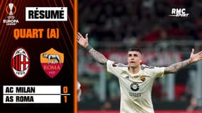 Résumé : AC Milan 0-1 AS Roma - Ligue Europa (quart de finale aller)
