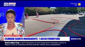 Incendie à Hyères: la clinique Sainte-Marguerite fermée pendant un an