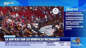 La surtaxe sur les bénéfices reconduite
