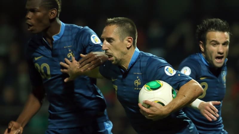 Franck Ribéry et Paul Pogba