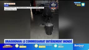 Draguignan: le commissariat entièrement inondé