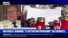 Crans-Montana: cet avocat de parents de victimes de l'incendie demande "la détention provisoire" des gérants du bar 