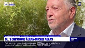 OL: 3 questions à Jean-Michel Aulas