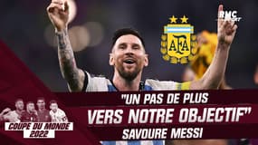 Argentine 2-1 Australie : "Un pas de plus vers notre objectif" savoure Messi