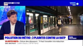 Régionales IDF: Julien Bayou (EELV) reproche à Valérie Pécresse de n'avoir rien fait concernant la pollution dans le métro