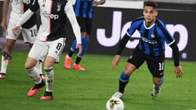 Lautaro Martinez contre la Juventus Turin