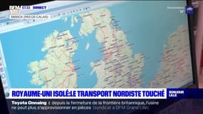 Royaume-Uni isolé: le transport nordiste touché