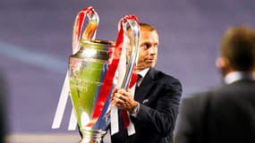 Aleksander Ceferin avec la Ligue des champions