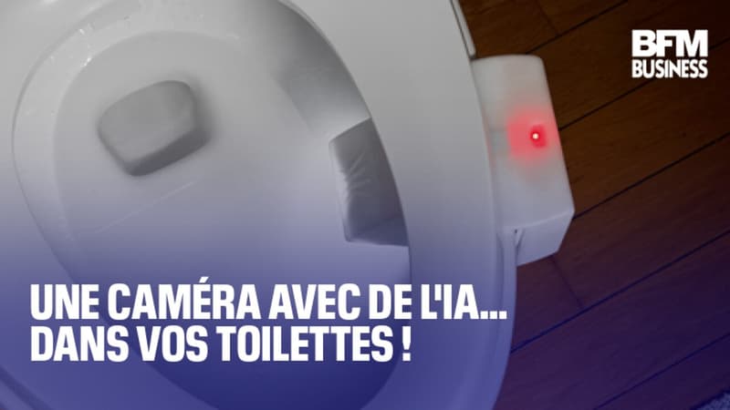 Une caméra avec de l'IA... dans vos toilettes!