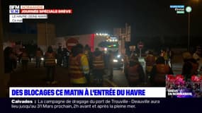 Seine-Maritime: des blocages ce mardi matin à l'entrée du Havre