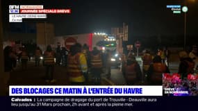 Seine-Maritime: des blocages ce mardi matin à l'entrée du Havre