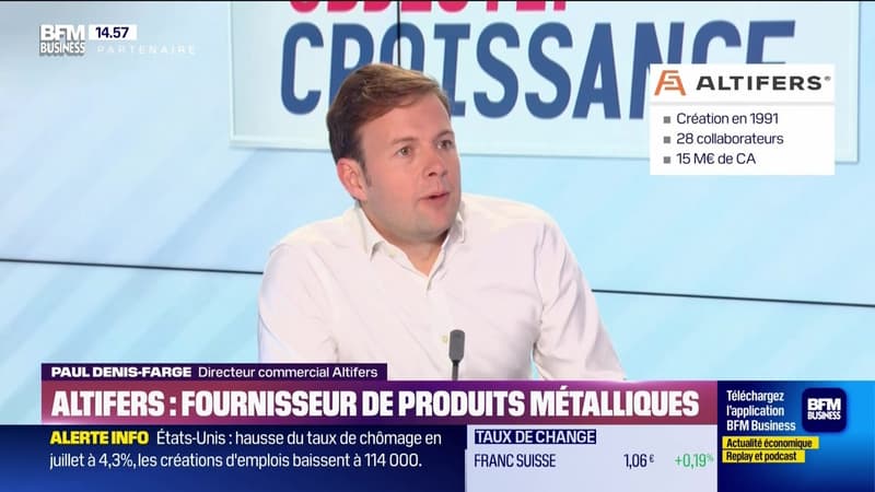 Paul Denis-Farge (Altifers) : Fournissseur de produits métalliques - 02/08