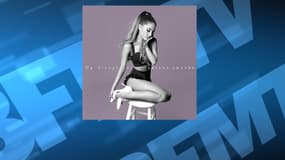 Ariana Grande sur la pochette de son album "My Everything"