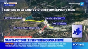 Bouches-du-Rhône: des sentiers fermés pour travaux au Grand site Concors Sainte-Victoire