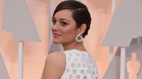 Marion Cotillard lors de la 87ème cérémonie des Oscars.