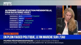 SIGNÉ BFM - Le RN toujours plus en tête des intentions de vote pour 2027, d'après un sondage Elabe pour BFMTV