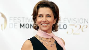 Corinne Touzet au Festival de la Télévision de Monte-Carlo en 2012