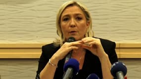 La présidente du FN, Marine Le Pen