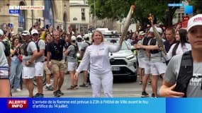 JO 2024: la flamme olympique est enfin arrivée à Paris
