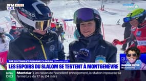 Hautes-Alpes: les espoirs du slalom se testent à Montgenèvre