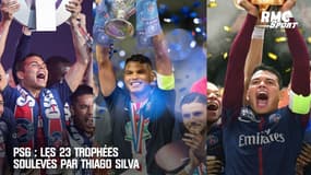PSG : Les 23 trophées soulevés par Thiago Silva