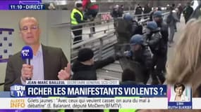 Ficher les manifestants violents? "Ça ne pourra pas éliminer les casseurs", estime ce syndicaliste du SCSI