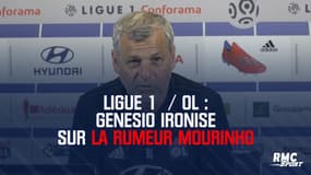 OL : Genesio ironise sur la rumeur Mourinho