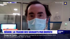 Covid-19: le docteur Hugues Leroy, biologiste médical, estime que la forte présence du variant anglais à Dunkerque est "difficile à expliquer"