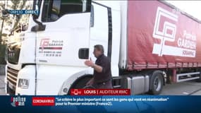 L'inquiétude de Louis, routier, sur RMC: "Les annonces anti-Covid ont eu un impact direct sur deux CDD"