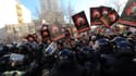Manifestation de protestation contre l'exécution du chef chiite Nimr Baqer al-Nimr, le 3 janvier, à Téhéran. 