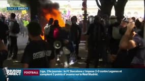 Manifestations des soignants: des affrontements ont éclaté entre forces de l'ordre et casseurs 
