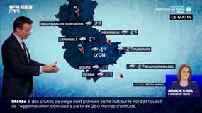 Météo Rhône: quelques chutes de neige et des températures très fraîches ce samedi