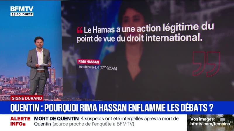 Mort de Quentin à Lyon: pourquoi Rima Hassan enflamme-t-elle les débats ?