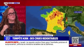 Tempête Kirk : la Seine-et-Marne passe au rouge - 09/10