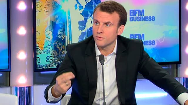 Emmanuel Macron était l'invité de l'émission Good Morning Business ce jeudi. 