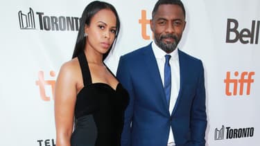 Idris Elba et Sabrina Dhowre à Toronto en septembre 2017