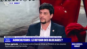 Rémi Dumas (vice-président des Jeunes Agriculteurs): "On souhaite que le Salon [de l'agriculture] se déroule bien"