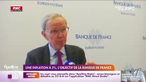 Une inflation à 2%, l'objectif de la Banque de France 