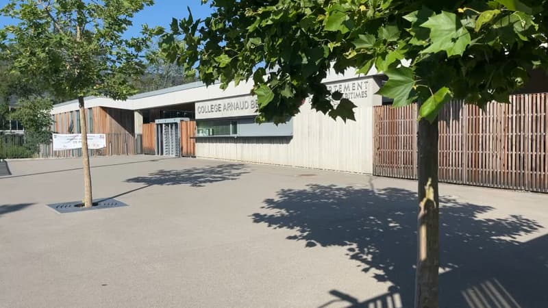 Le collège Beltrame à Pegomas (Alpes-Maritimes) en juin 2022.