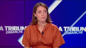 La leader de la CGT Sophie Binet dans "BFM Politique" le 22 septembre 2024.