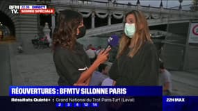 Ils se retrouvent sur les quais de Seine faute d'avoir pu avoir une table en terrasse