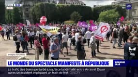 Lille: le monde du spectacle manifeste ce lundi après-midi place de la République