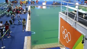 JO 2016 : l’eau verte du bassin changée dans la nuit 