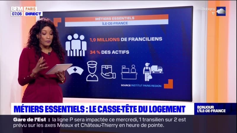Île-de-France: le casse-tête du logement pour les métiers essentiels