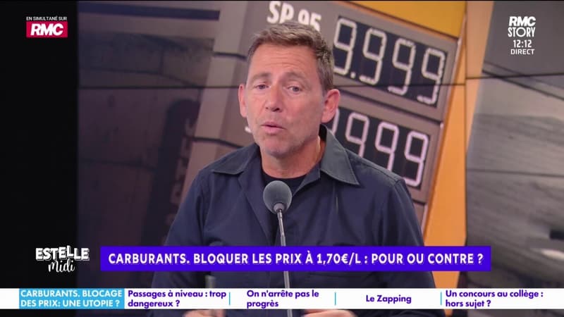 Bloquer les prix des carburants à 1,70€ : "Il y a une tonne de taxe sur l'essence", pointe du doigt Daniel Riolo