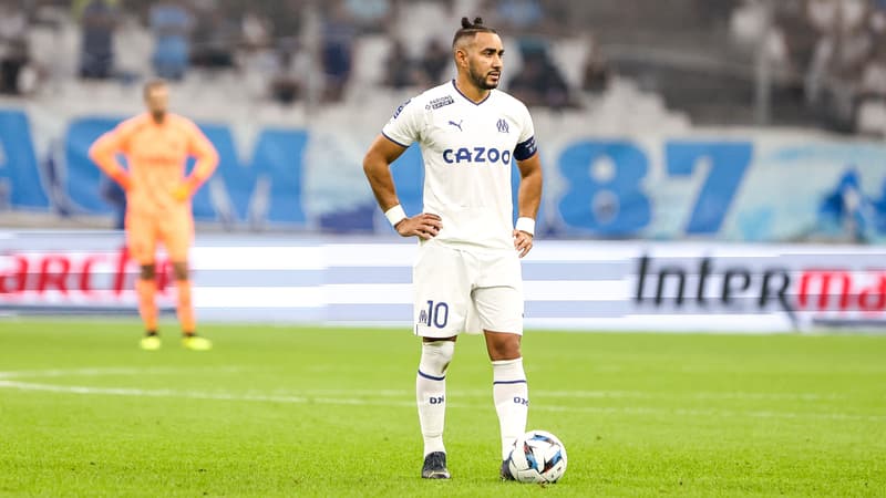 Dimitri PAYET of Marseille during the Ligue 1 match between Marseille and Clermont on August 31 2022 in Marseille France 1474714
