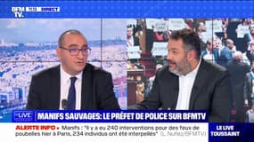 Laurent Nuñez: "Les forces de l'ordre n'interviennent que quand il y a des exactions"