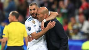 Benzema et Zidane