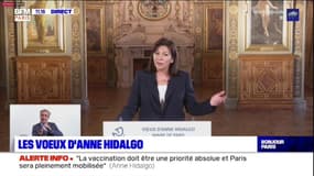 Vœux 2021: Anne Hidalgo "ne veut pas oublier Samuel Paty"